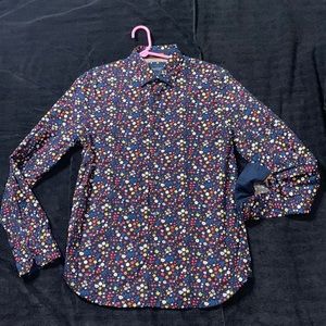 Floral Long Sleeve Button Up Men’s Size Medium